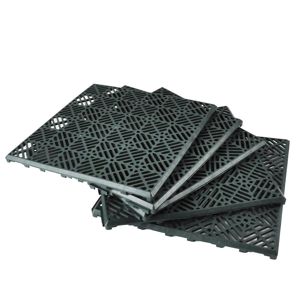 5x Garden Path Floor Tile Lawn Paving Plastic Grid Outdoor 30cm Square